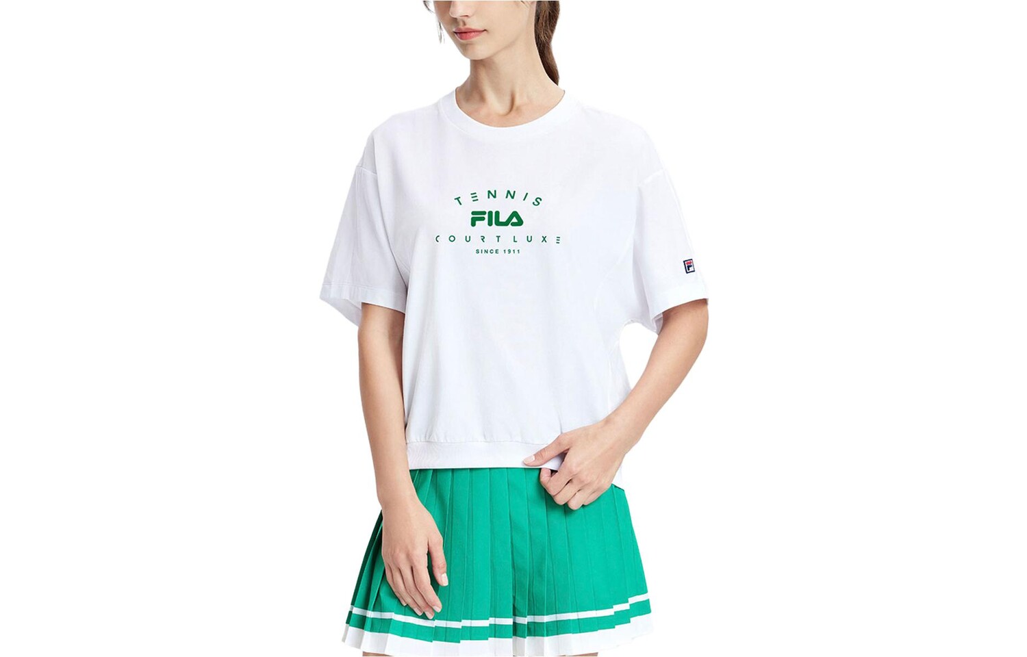 

Футболка женская белая Fila