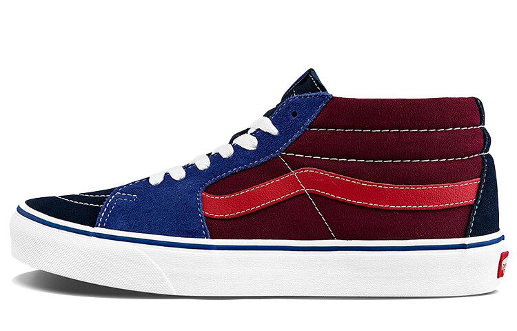 

Кроссовки Vans Sk8-mid Shoes Black/Red