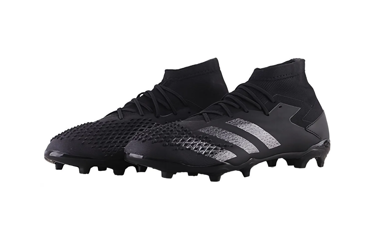 Adidas Детские футбольные бутсы mid-top Mutator Slip Resistant Cushioning черные — фото 3