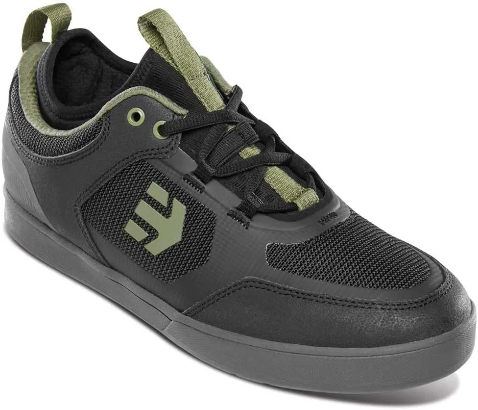 Мужские низкие кроссовки Etnies Camber Pro с резиновыми вставками Michelin для горного велосипеда и скейтбординга, Black