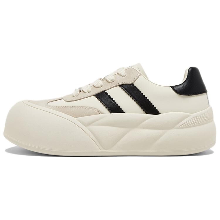 

Кеды, скейтборд обувь женская низкая Basto, цвет Off-white/grey/black