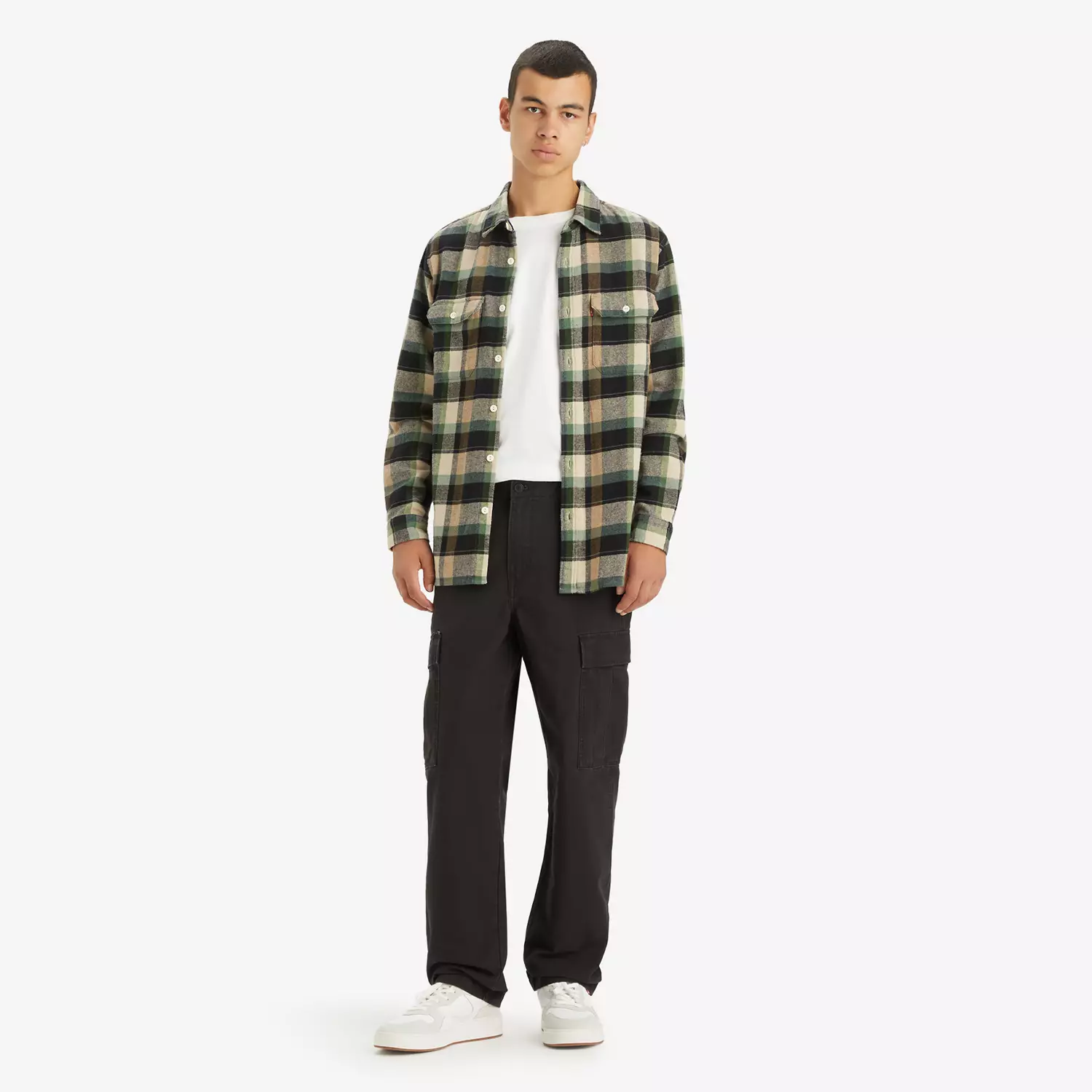 

Мужские брюки карго прямого кроя Levi's xx, черный