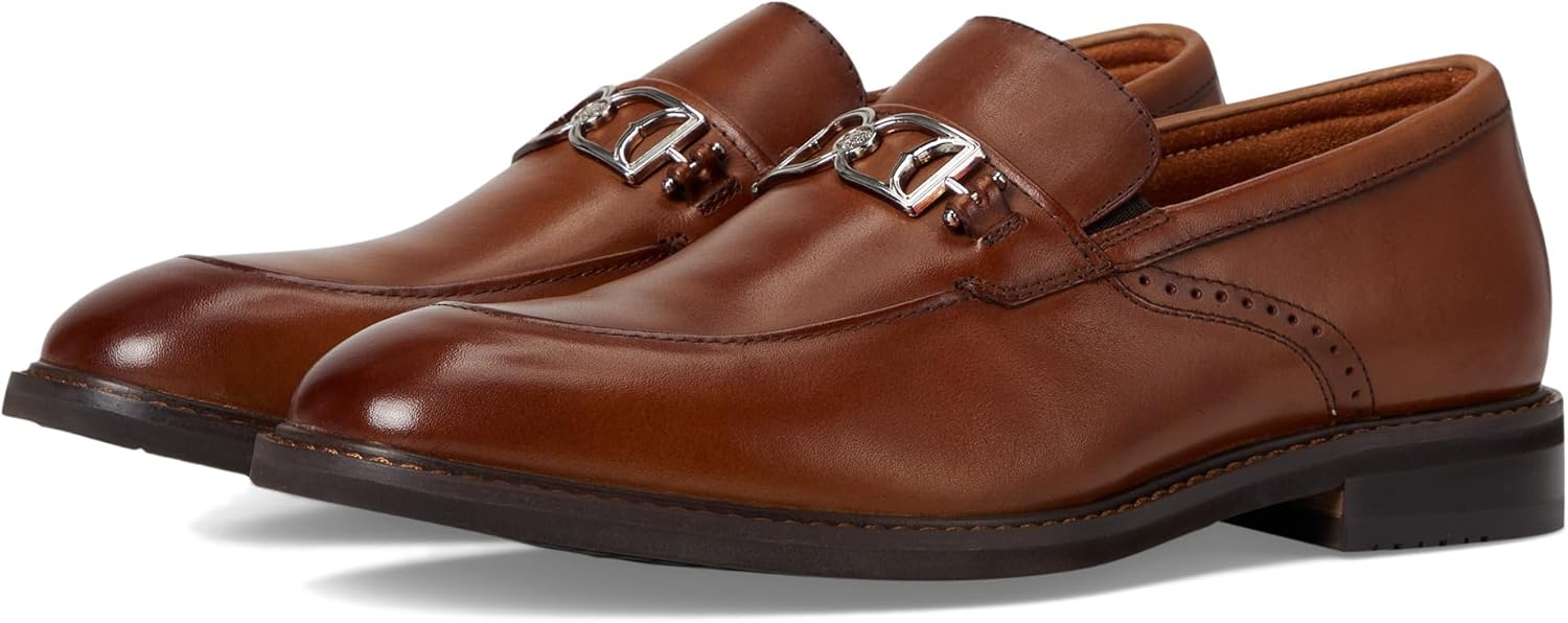 

Мокасины Stacy Adams для мужчин Boyd с нескользящей подошвой, Brandy