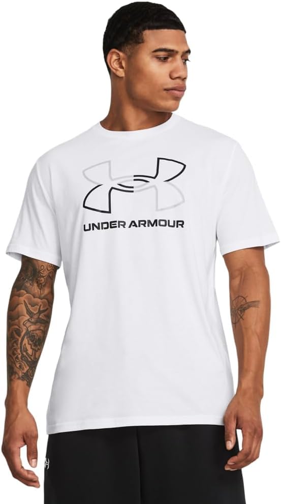

Футболка с коротким рукавом Under Armour Mens Global Foundation, (100) White/Black, Белый, Футболка с коротким рукавом Under Armour Mens Global Foundation, (100) White/Black