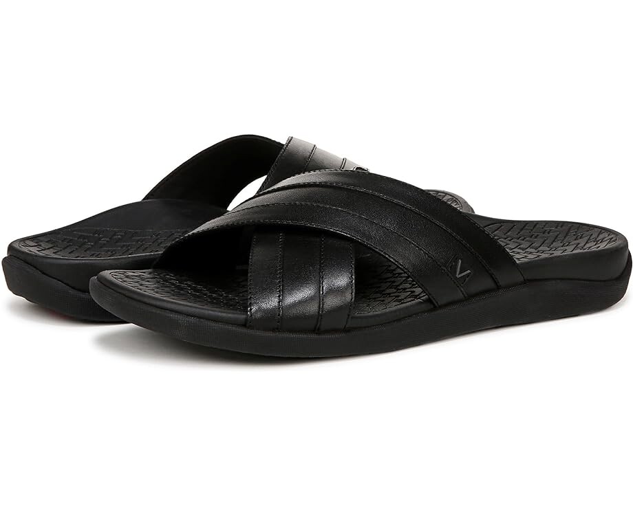 

Сандалии VIONIC Mtide Slide, цвет Black Leather