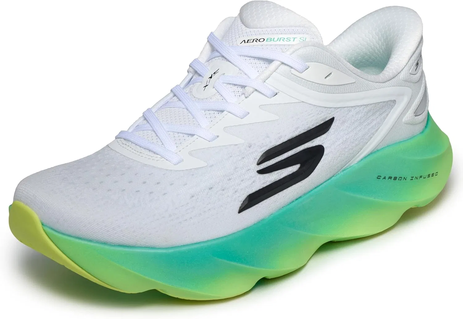 Мужские кроссовки Skechers SKX Aero Burst Si, White Multi-Coloured