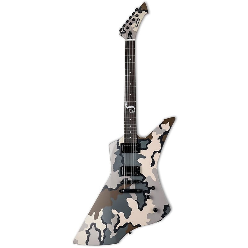 

Электрогитара ESP LTD SNAKEBYTE James Hetfield Camo Kuiu Camo Satin Electric Guitar