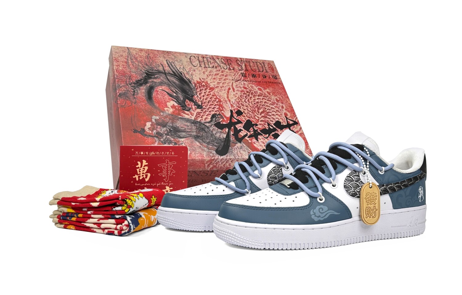 

Женские кроссовки для скейтбординга Nike Air Force 1, Washed Blue