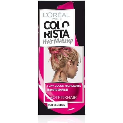 

L'Oreal Colorista Hair Makeup Временная краска для волос #Hotpink 30 мл
