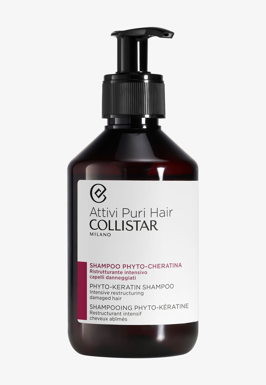 

Шампунь PHYTO-KERATIN SHAMPOO INTENSIVE RESTRUCTURING Collistar