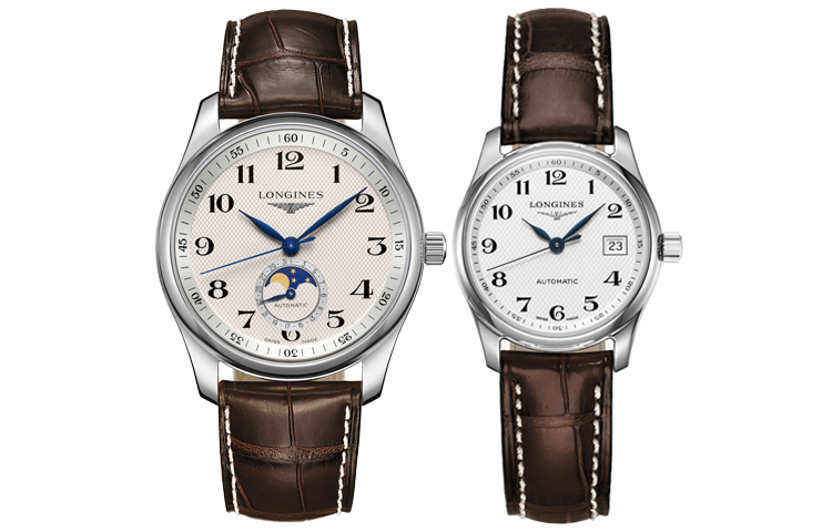 

LONGINES Часы Unisex Master Collection Watch, White Dial+White Dial (Matching Pairs)