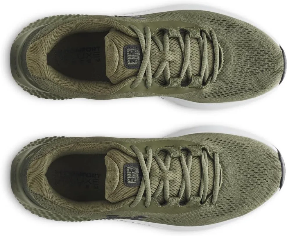 Мужские кроссовки Under Armour Charged Rogue 4, зеленый/белый — фото 4