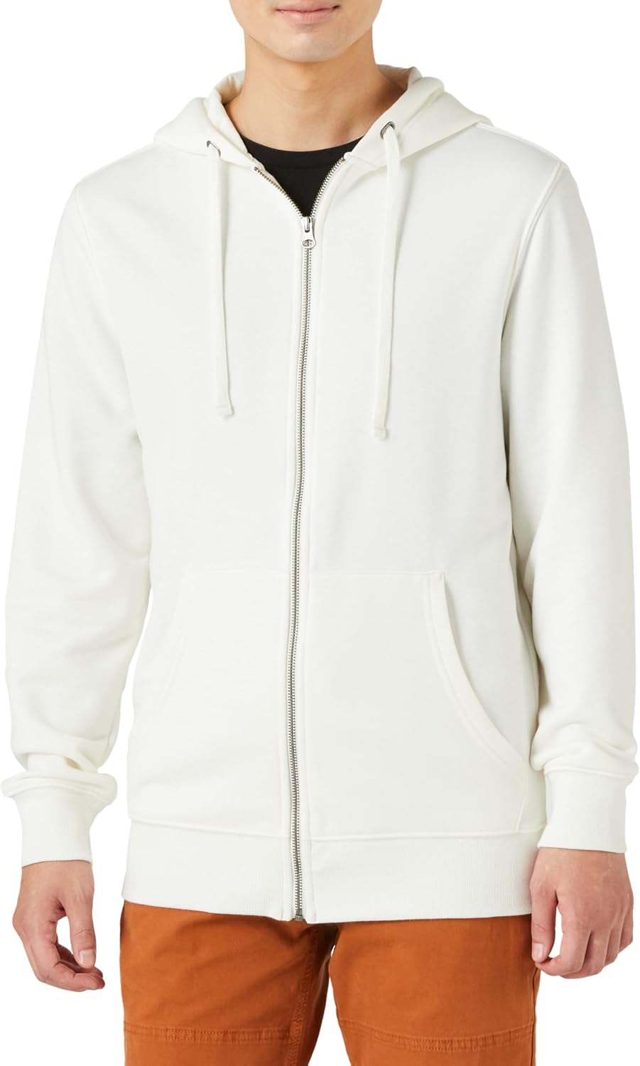 

Мужская толстовка с длинным рукавом на молнии из французского махрового трикотажа Amazon Essentials