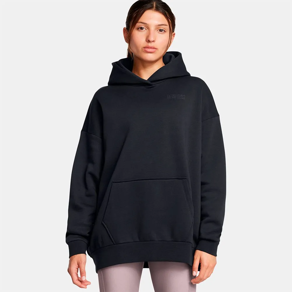 

Худи Under Armour Icon Fleece Ultra Oversized, черный