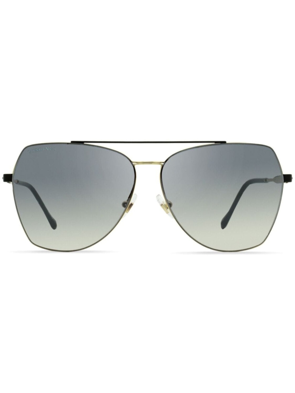 

Longines gradient-lenses pilot-frame sunglasses, золотистый
