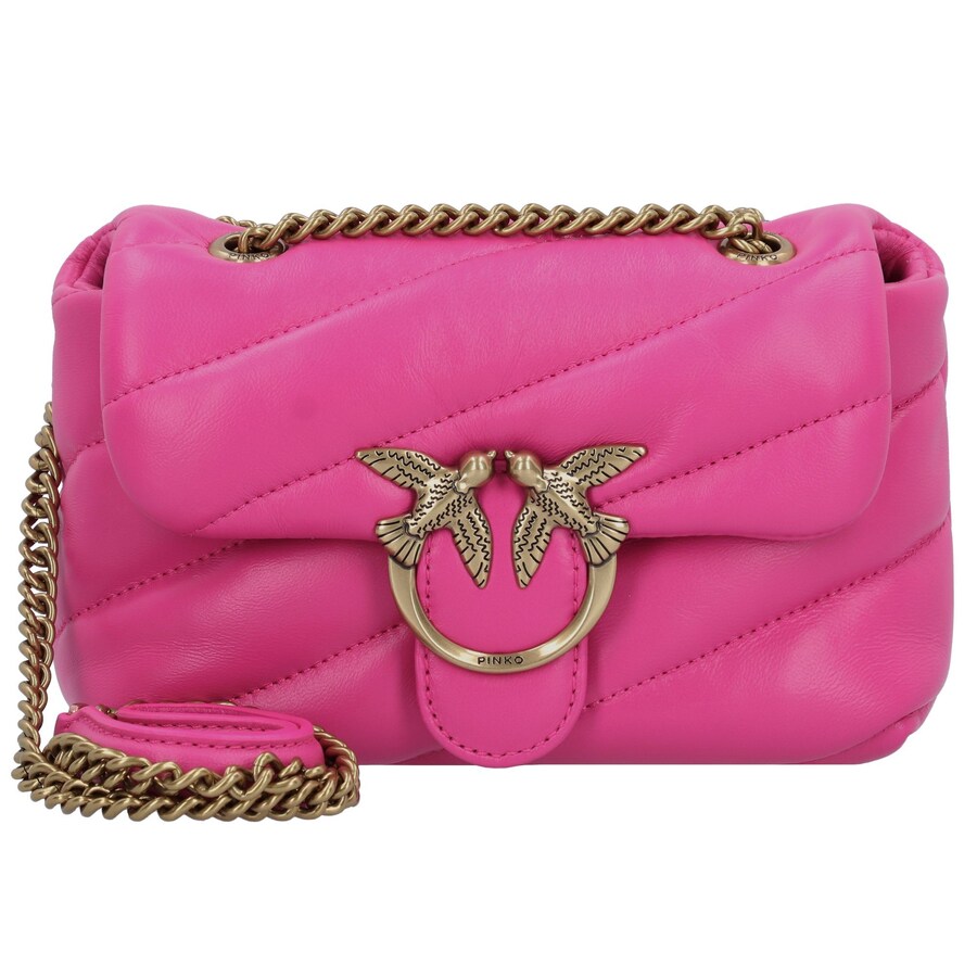

Сумка через плечо PINKO Crossbody Bag, розовый