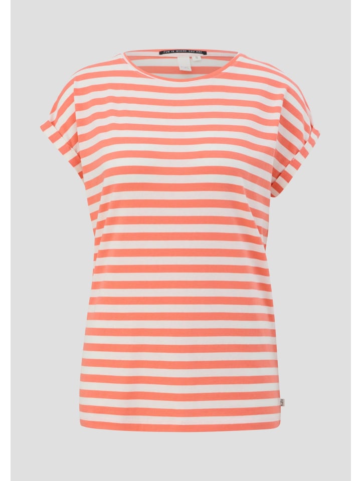 

QS Футболка цвета 23G0_оранжевый