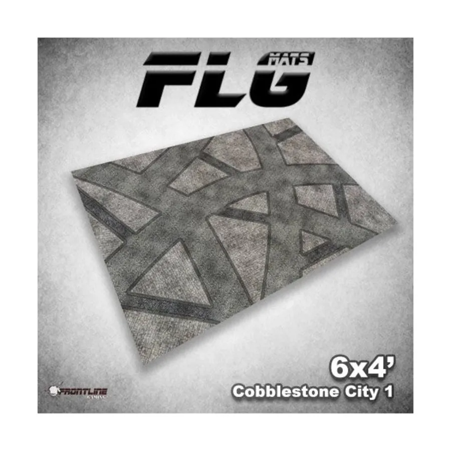 

6 футов x 4 дюйма — Булыжник-Сити № 1, F.L.G. Mats 6' x 4'