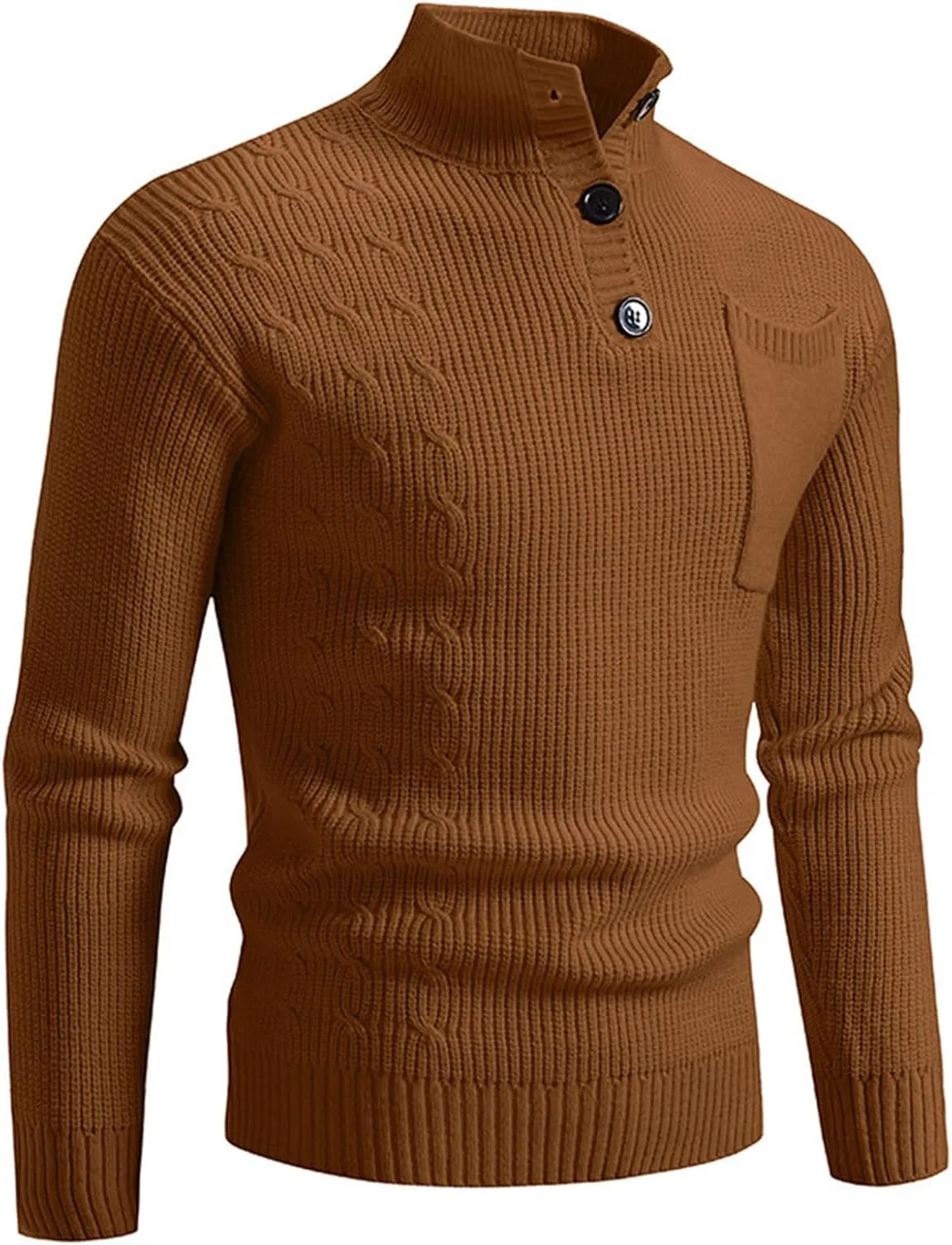 

Мужской водолазка с воротником-шалью, длинный рукав, slim fit