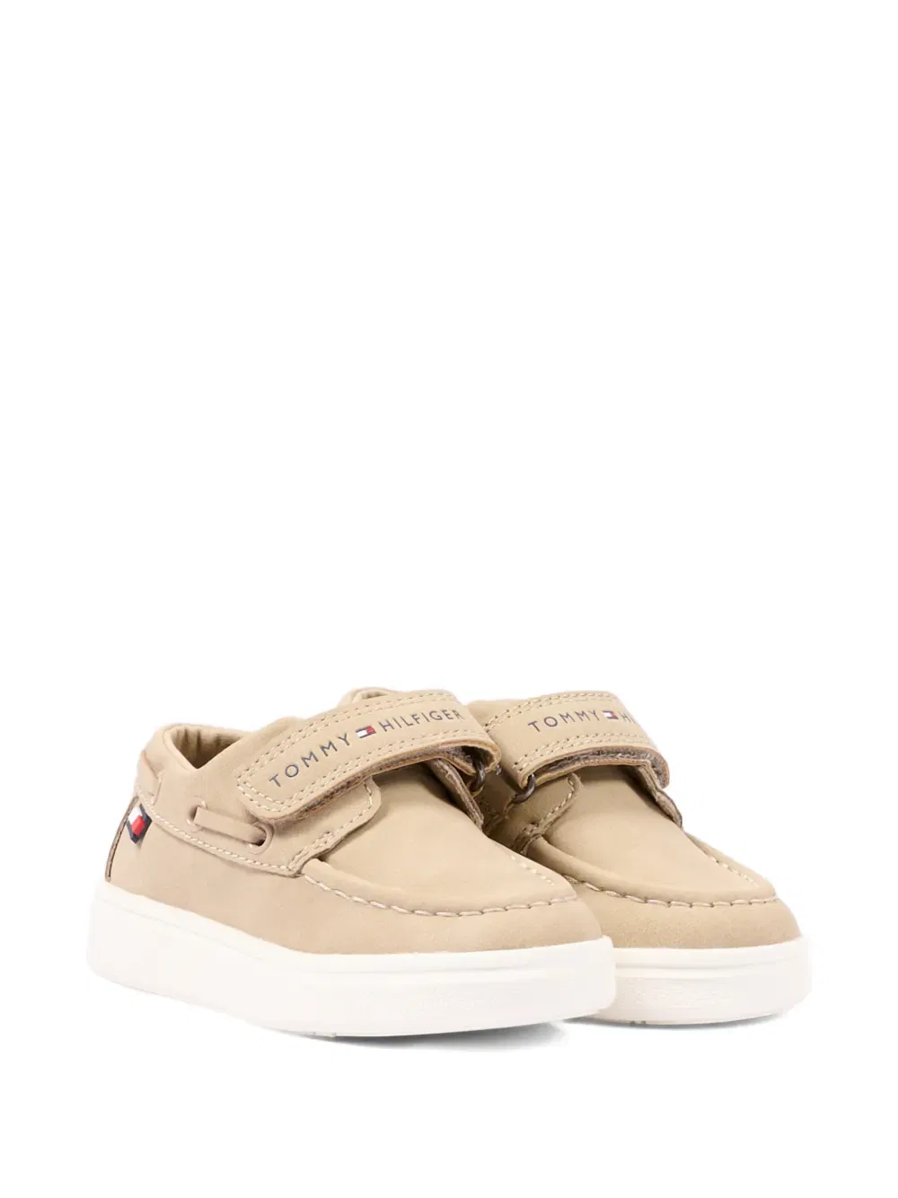 Лоферы с ремешком на липучке Tommy Hilfiger Junior, нейтральный
