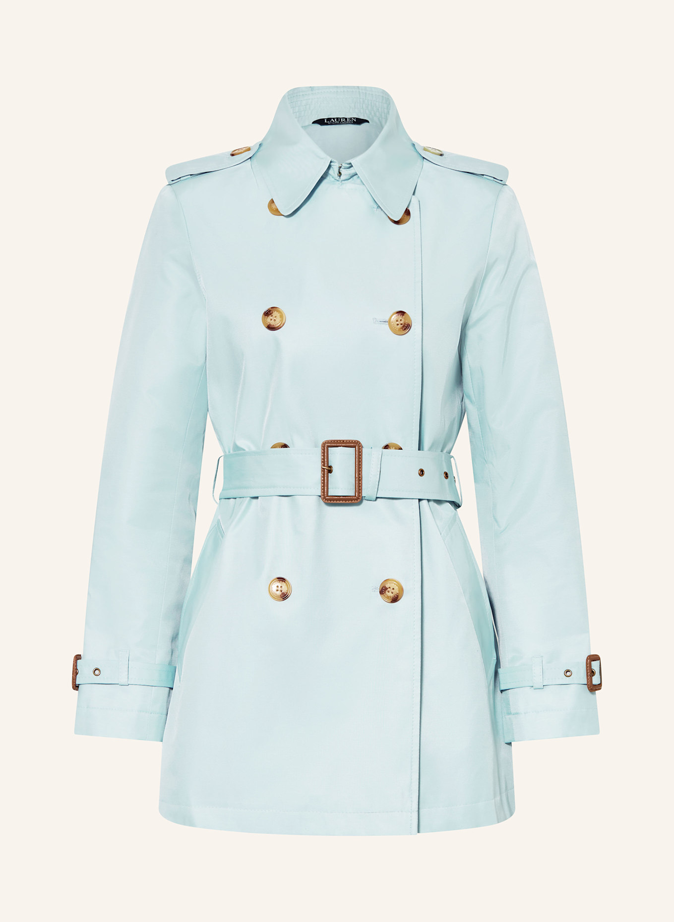 

Пальто-Тренч Lauren Ralph Lauren, бирюзовый