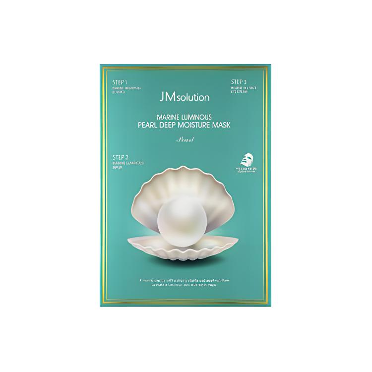 JM Solution Pearl Trilogy маска для лица успокаивающая увлажняющая для всех типов кожи 10 шт/уп *3*4*5 JMsolution — фото 2