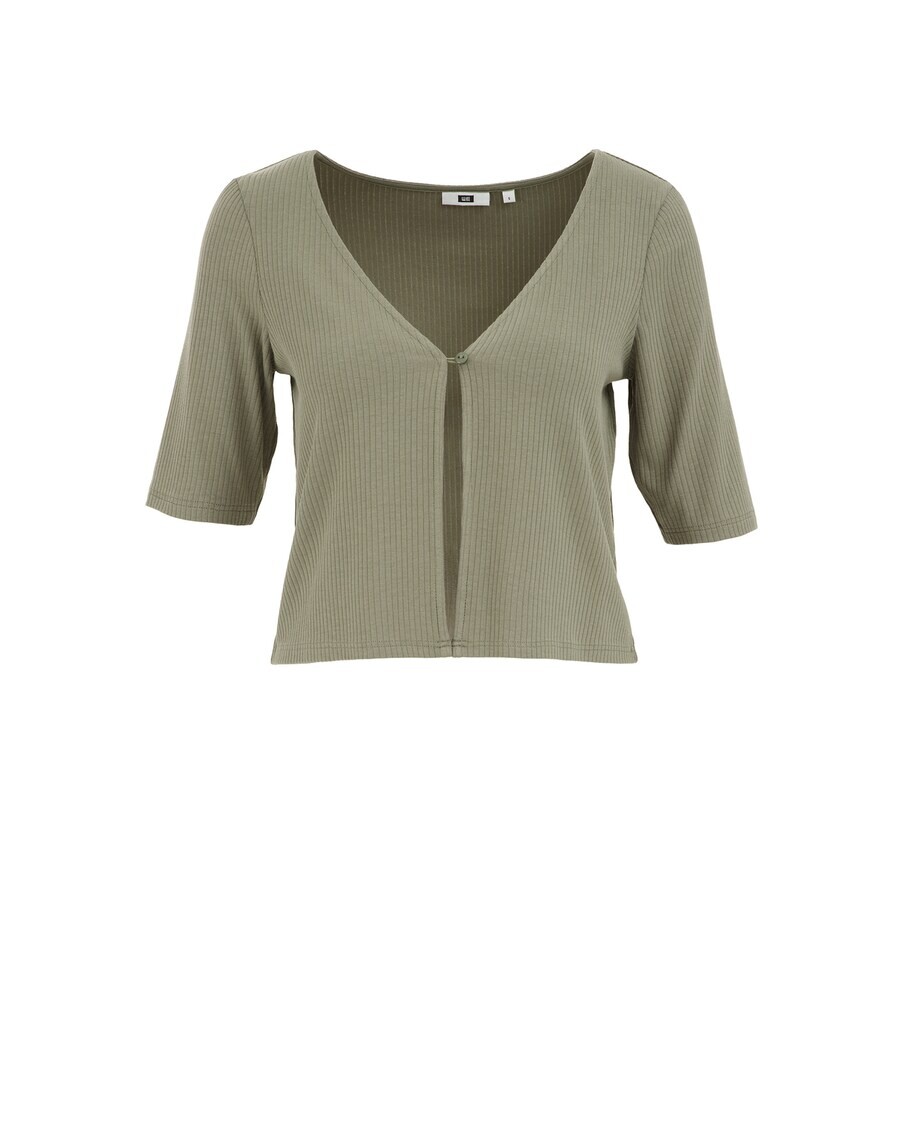 

Кардиган WE Fashion Knit Cardigan, оливковый
