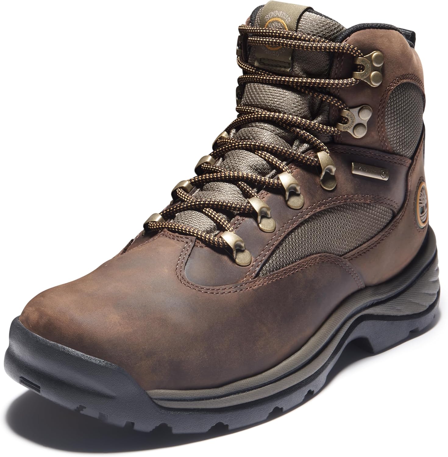 

Timberland мужские треккинговые ботинки Chocorua Trail Mid Waterproof, Medium Brown Full-Grain