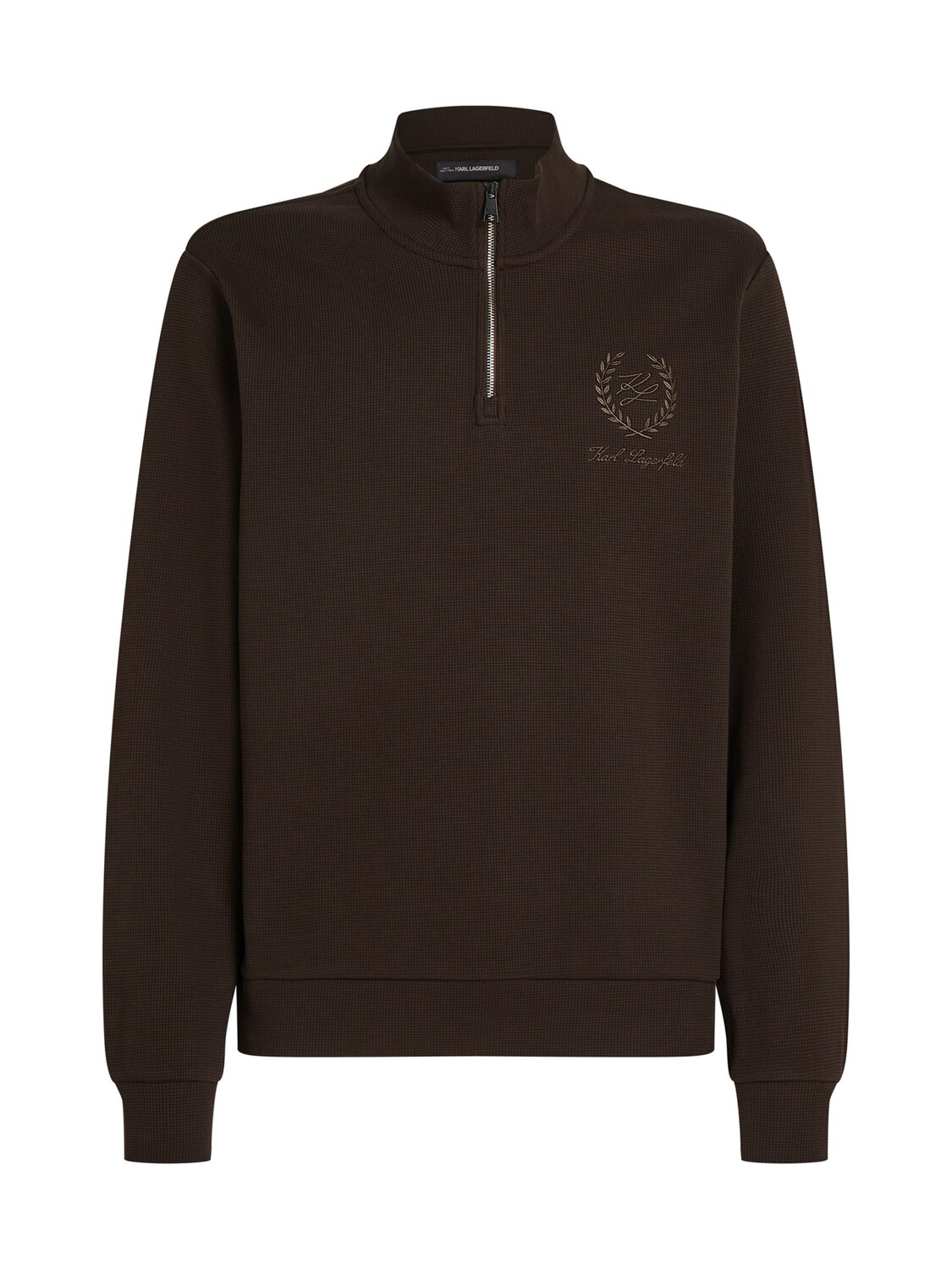 

Karl Lagerfeld Свитшот в темно-коричневом цвете, Коричневый, Karl Lagerfeld Свитшот в темно-коричневом цвете