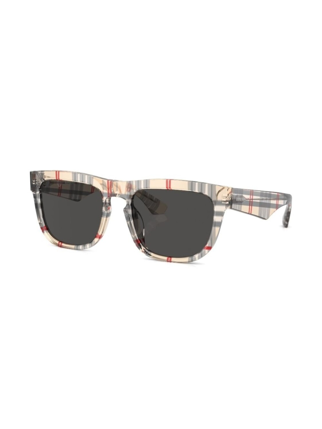 Burberry Eyewear солнцезащитные очки в клетку Vintage Check, нейтральный цвет — фото 2