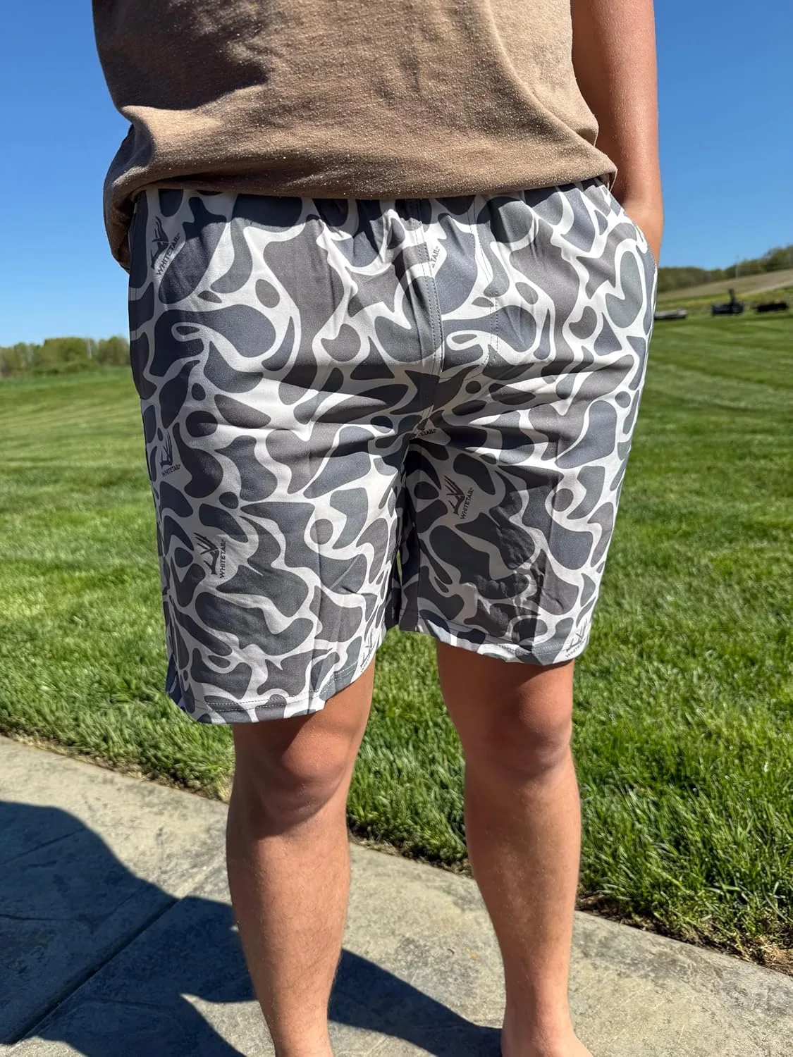Шорты для охотничьего лагеря Whitetail Co., выцветший старый камуфляж Generic, Whitetail Co. Hunt Camp Shorts Faded Old Camo — фото 2