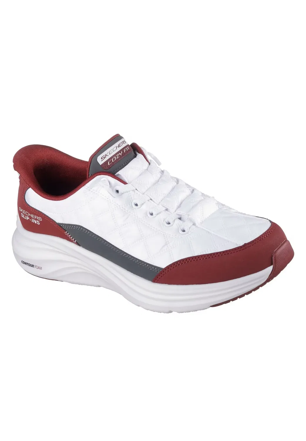 Кроссовки низкие с контурной пеной Skechers, разноцветный