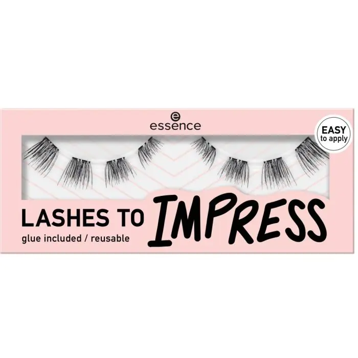 

Накладные ресницы lashes to impress pestañas postizas Essence, цвет 8