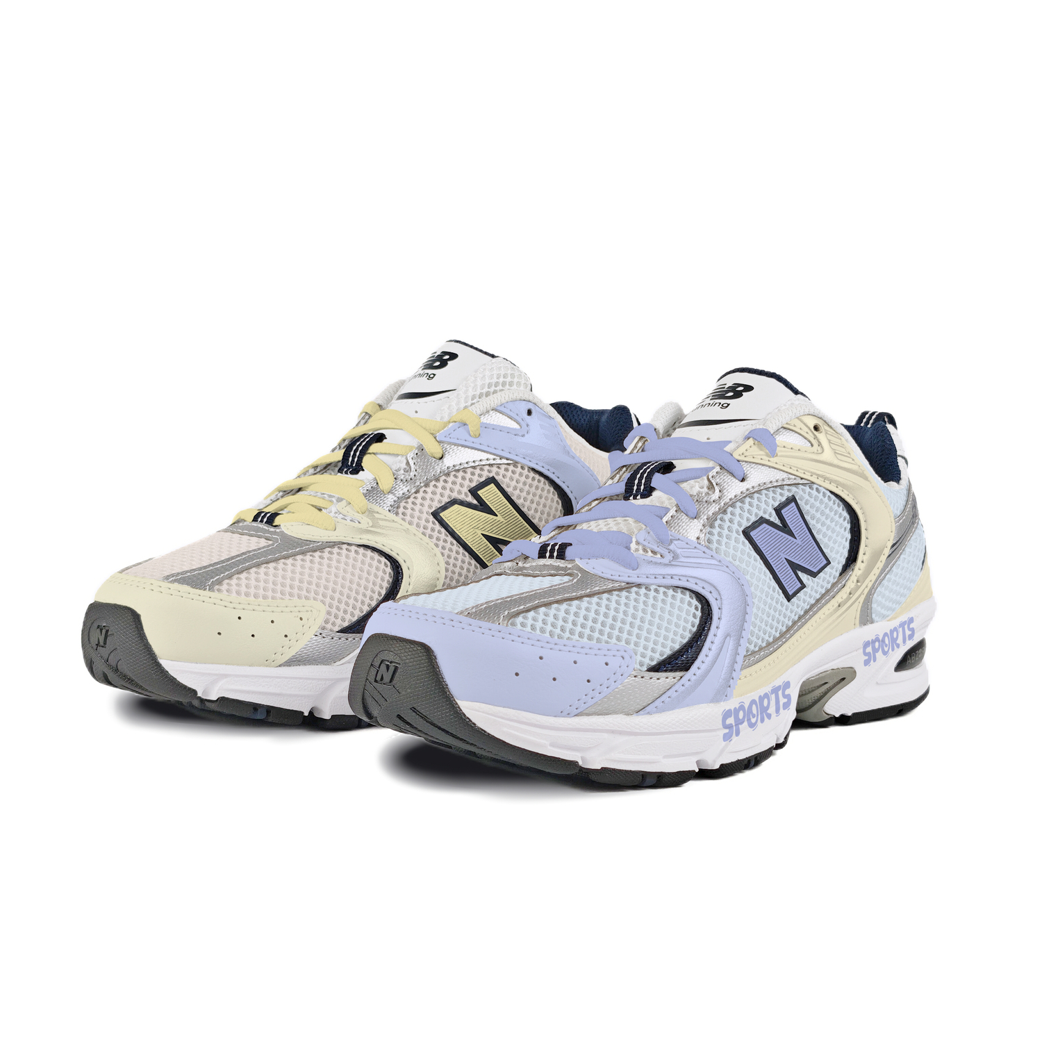 

New Balance Кроссовки для бега NB 530 Abrasion Resistant Low Top Unisex Yellow Blue