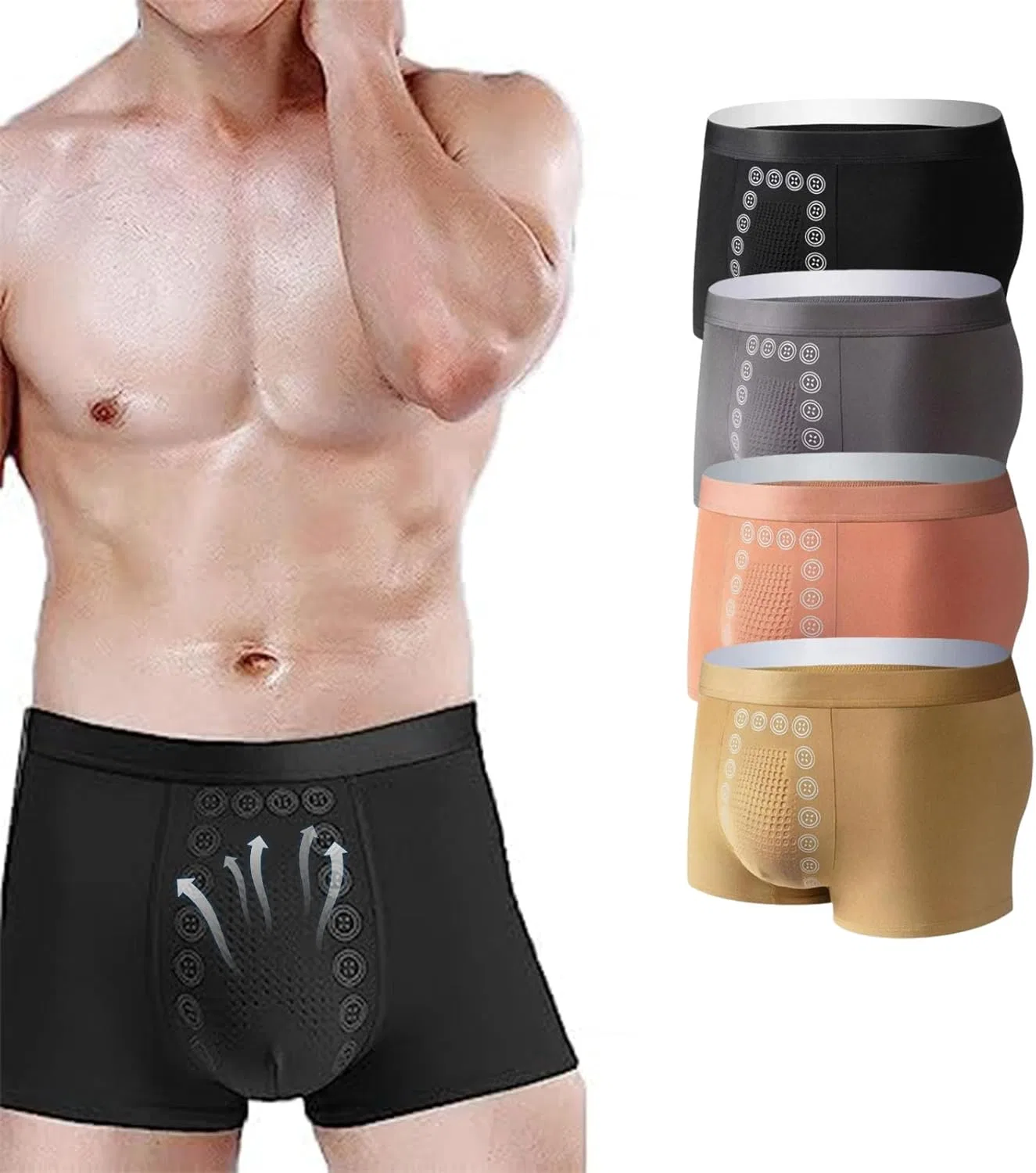 Боксеры магнитные 4pcs-b
