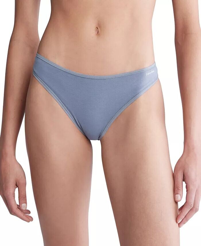 

Нижнее белье из хлопка в форме стрингов QD3643 Calvin Klein, синий