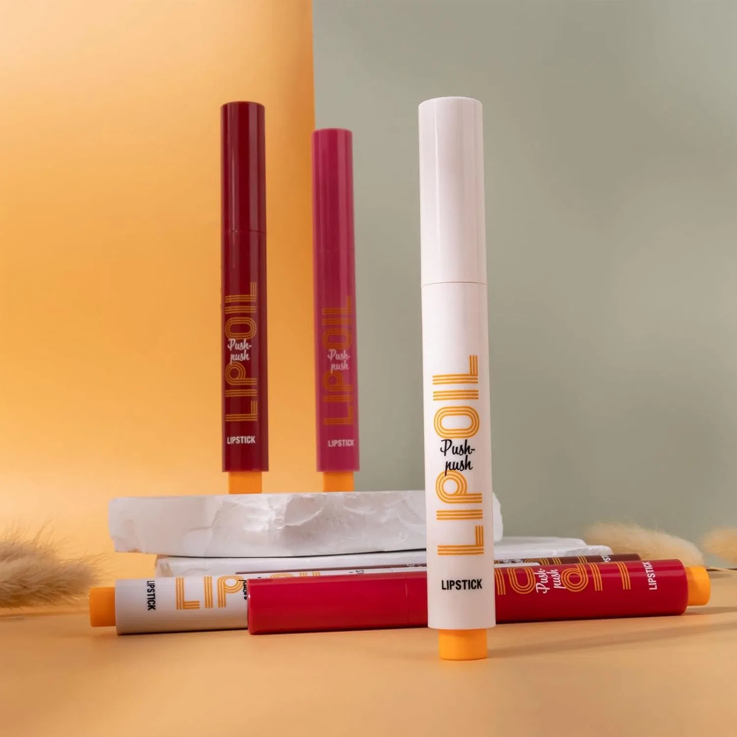 Набор блесков для губ Clicky Lip Gloss Pen 6 шт., увлажняющий, водостойкий — фото 2
