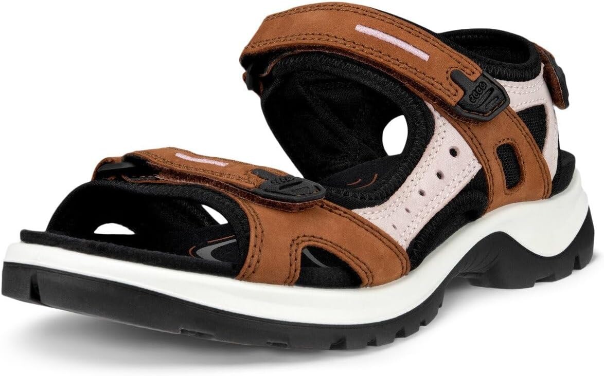 

Сандалии Yucatan Sandal ECCO Sport, цвет Mink/Violet Ice