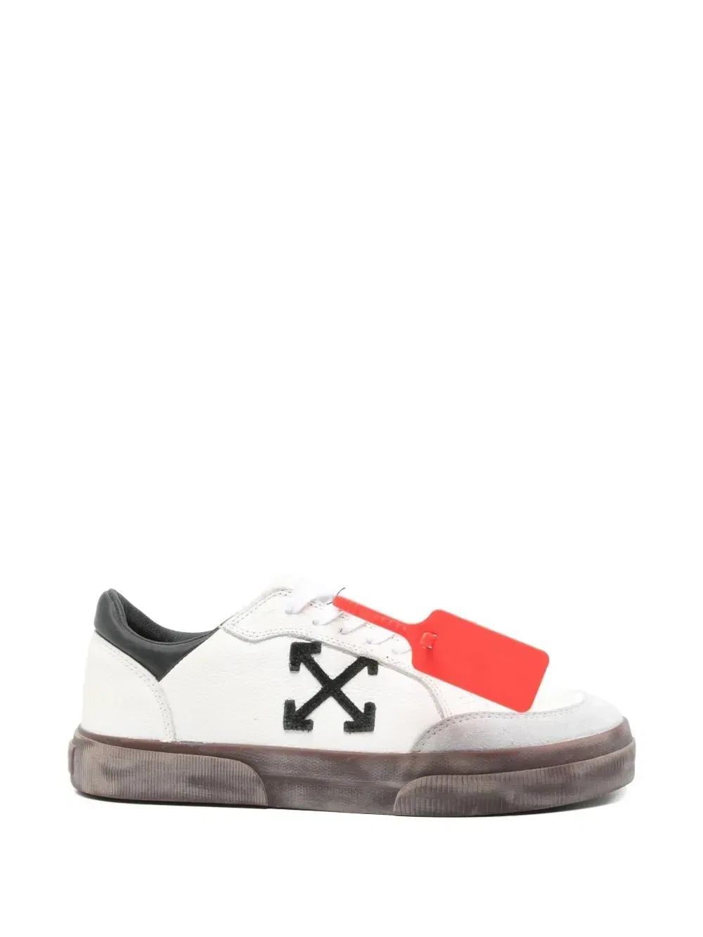 Кеды New Low Vulcanized OFF-WHITE, белый
