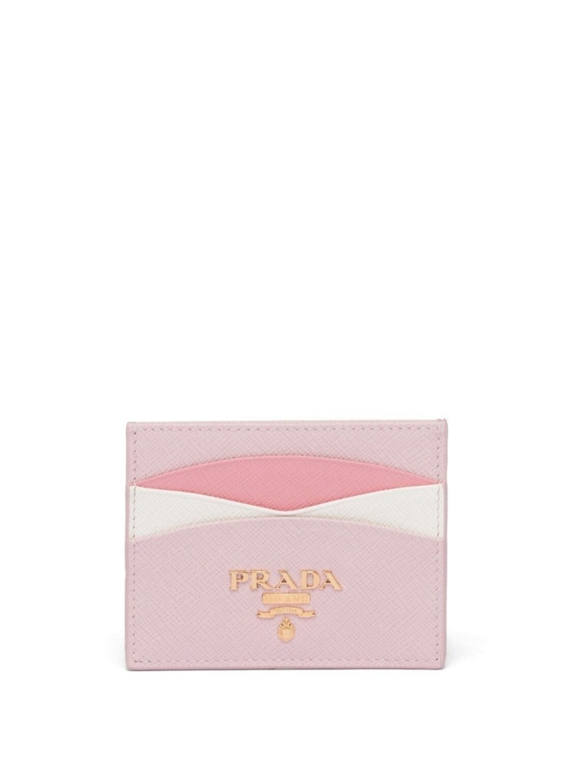

Prada картхолдер из сафьяновой кожи, розовый