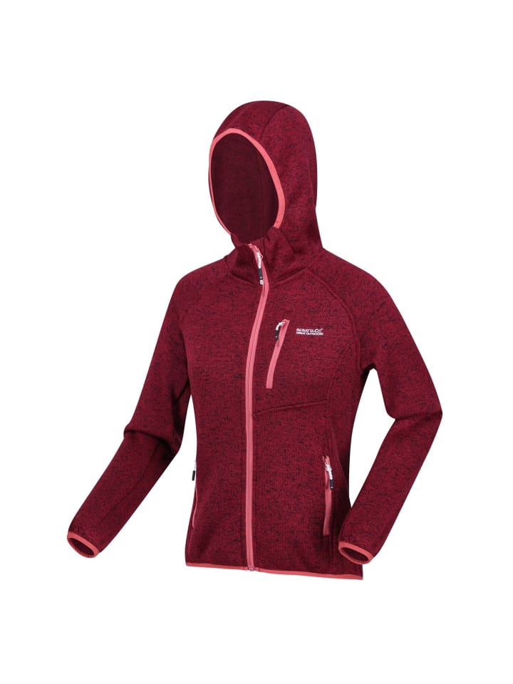 

Спортивная куртка Regatta Hood Newhill Midlayer / Underlayer Jacke mit Kapuze, цвет Dunkelrot