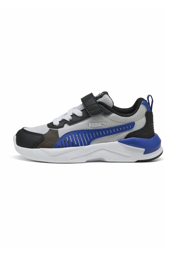 Кроссовки xray 3 Puma, Glacial Gray Vivid Blue Black
