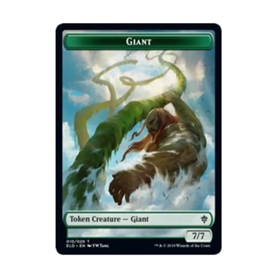 

CCG Гигантский жетон (T), MTG - Throne of Eldraine