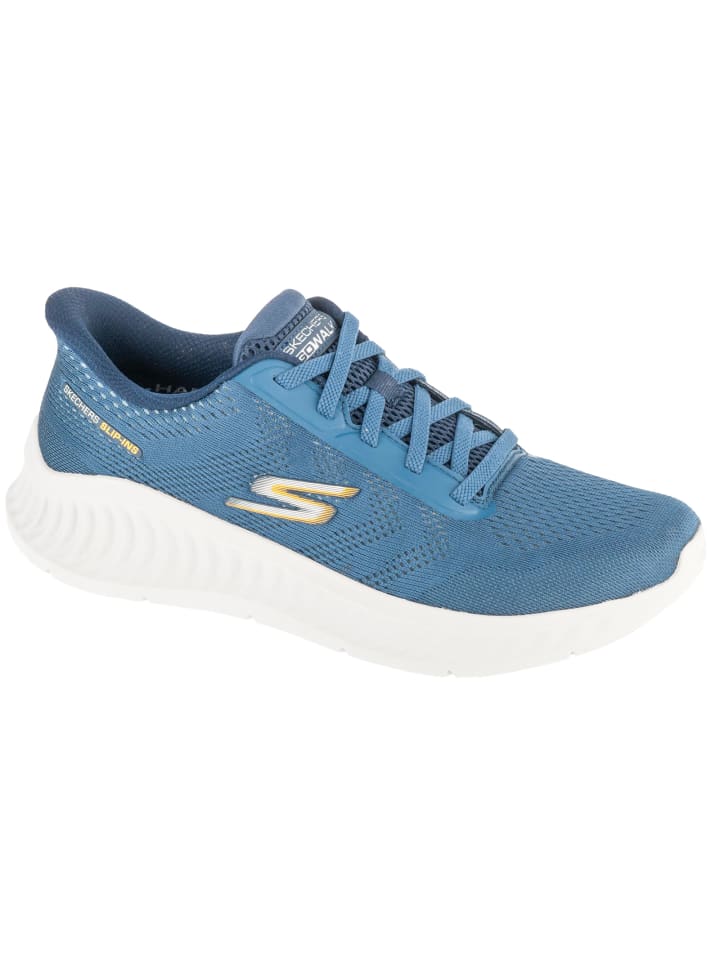 

Кроссовки на шнуровке Skechers, темно-синий