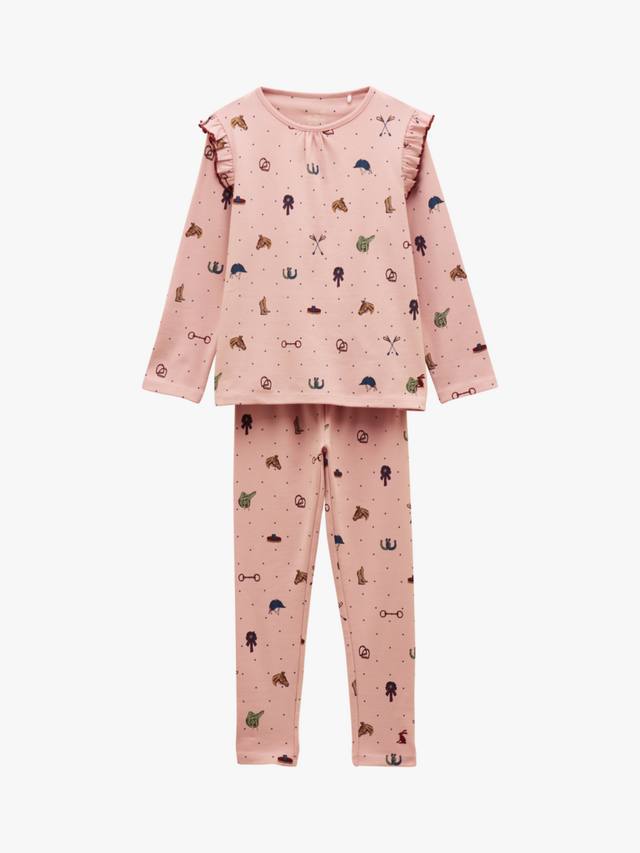 

Детский пижамный комплект из хлопковой смеси с лошадками Joules