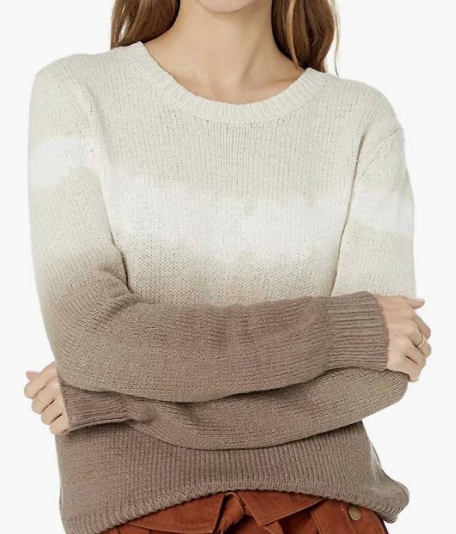 

Свитер Dylan L/s в цвете Toast Dip Dye Splendid