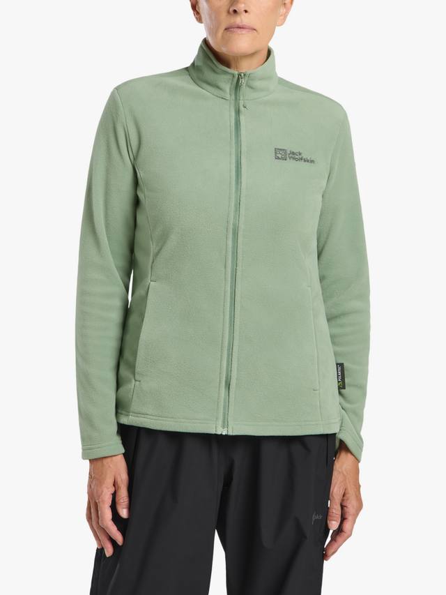 

Флисовая куртка taunus на полной молнии Jack Wolfskin, цвет Eucalyptus