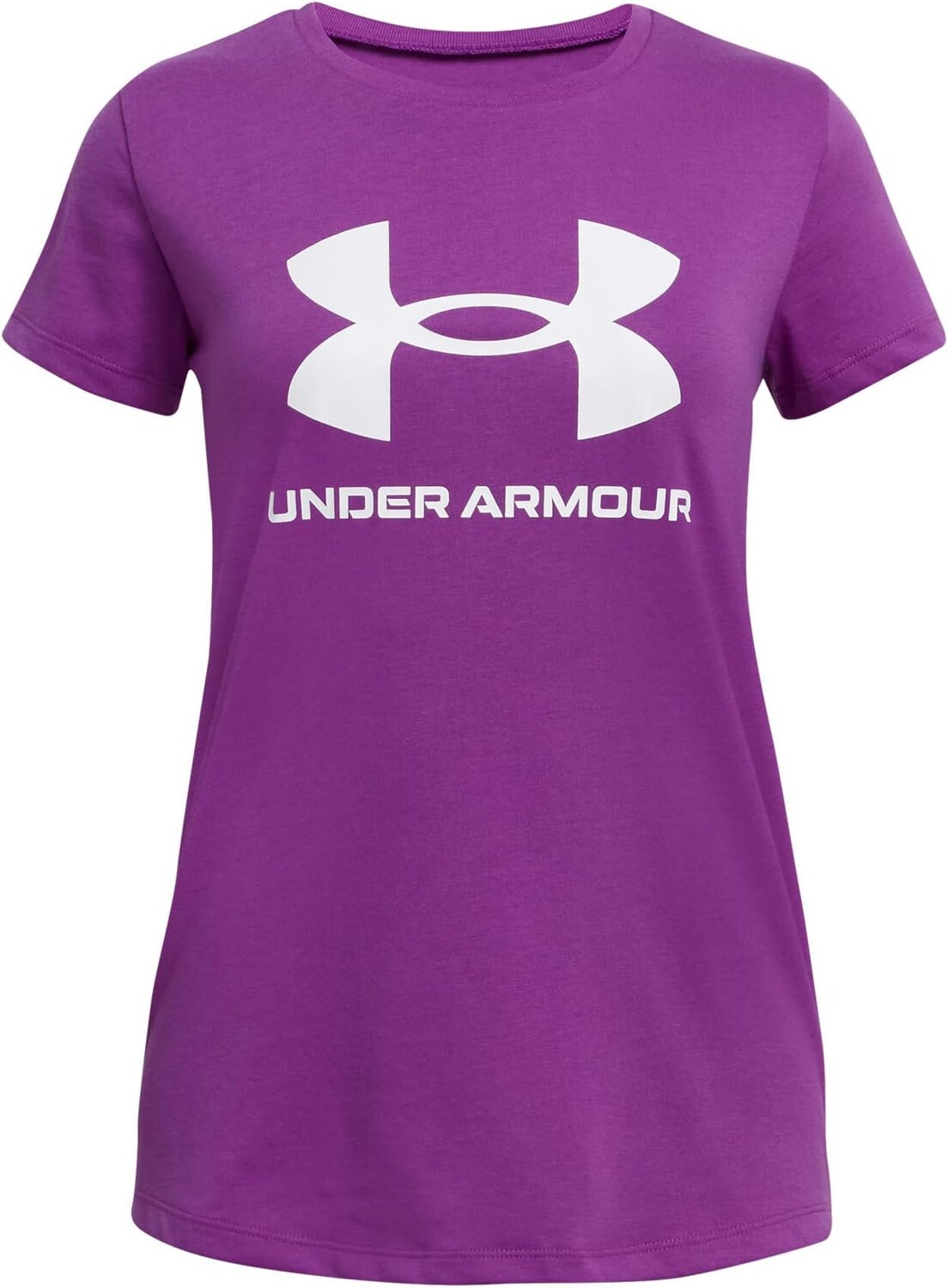 

Футболка Under Armour Live Sportstyle Graphic Tee, цвет Cassis/White