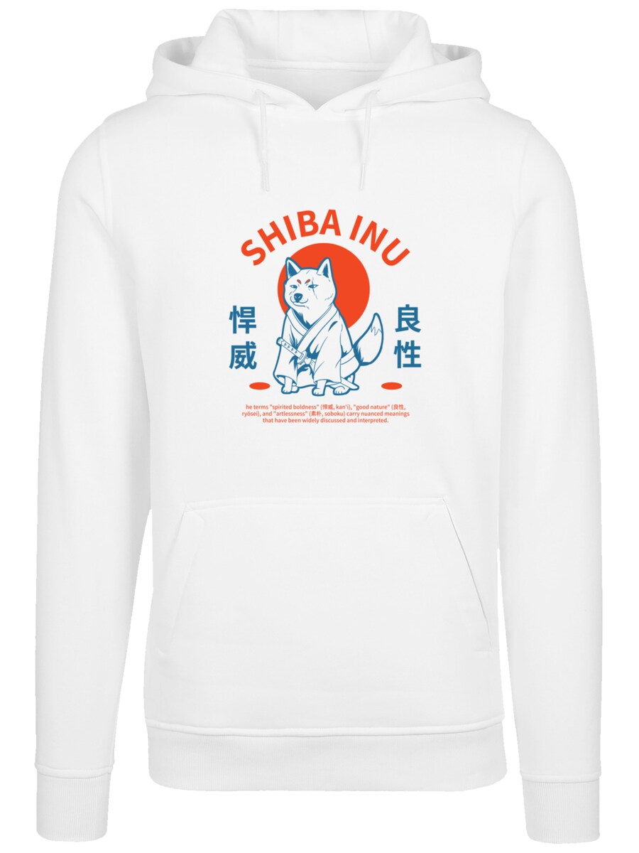 

Толстовка F4NT4STIC Japanischer Shiba Inu Hund, белый