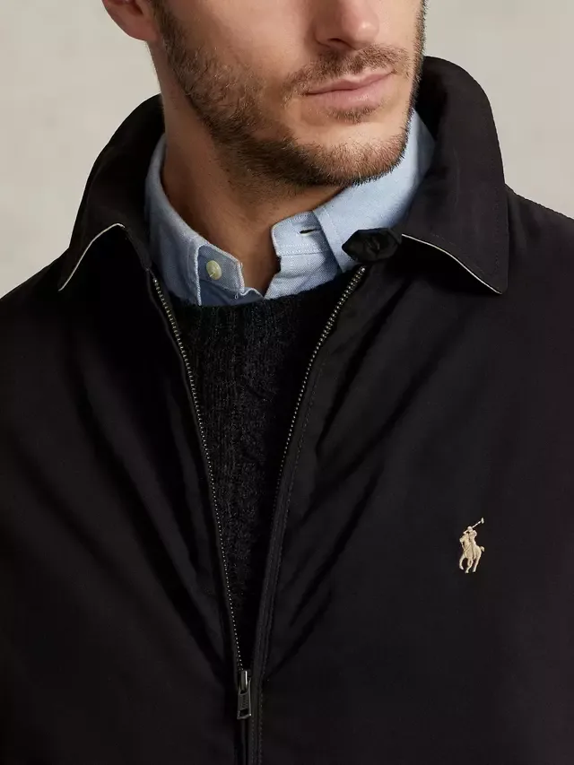 Ветровка Polo больших размеров, черная (Rl Black) Ralph Lauren — фото 3